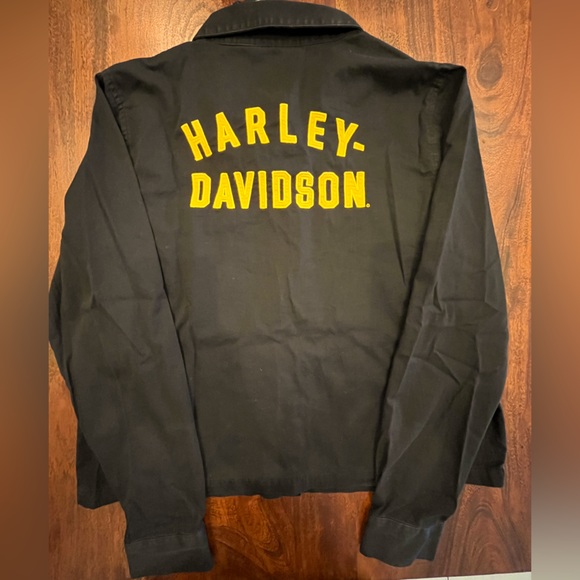 Harley Davidson Women’s Collared long sleeve - Picture 1 of 10